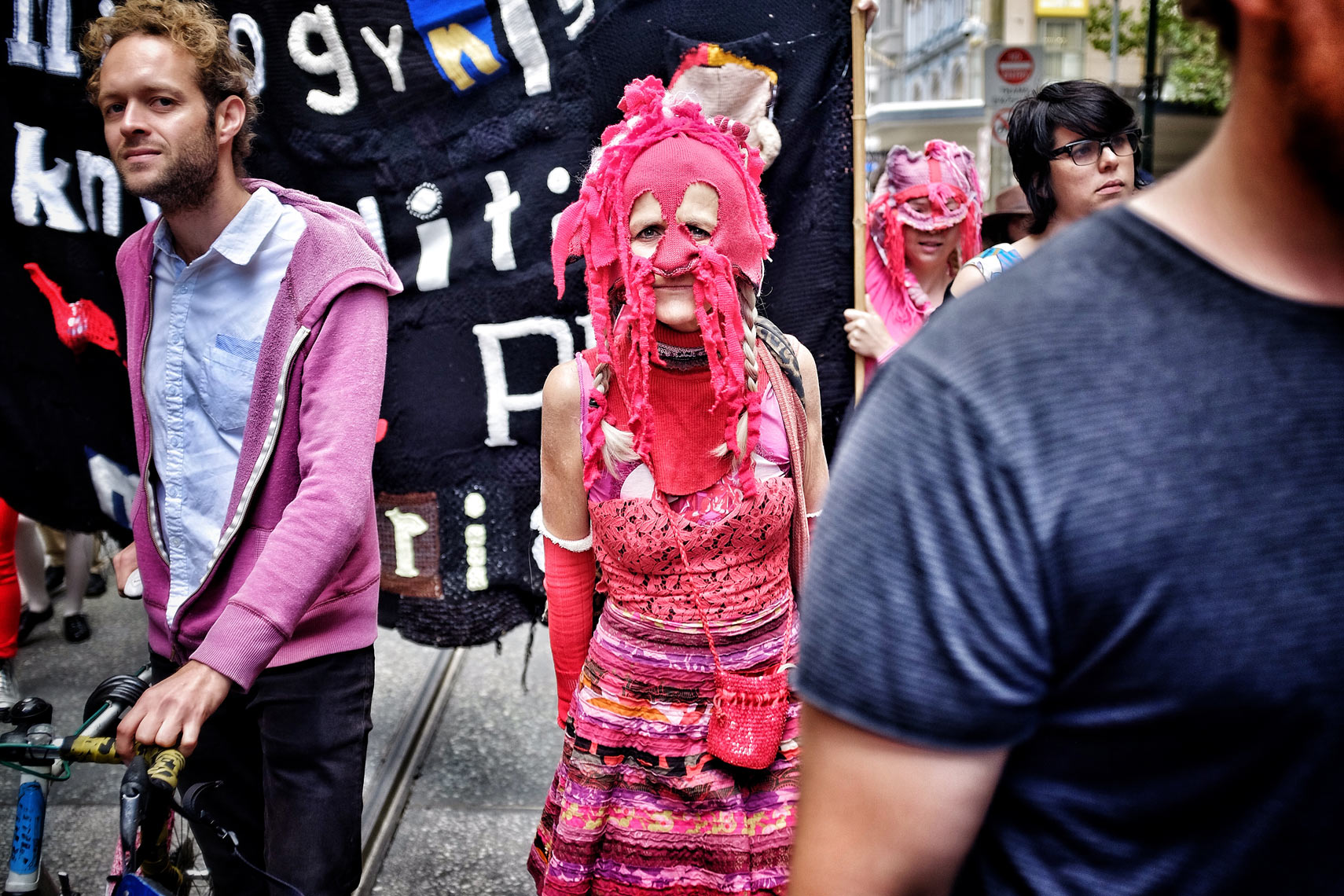 IMG_1042 Street portrait photography by Shane Nagle: March in March, Melbourne