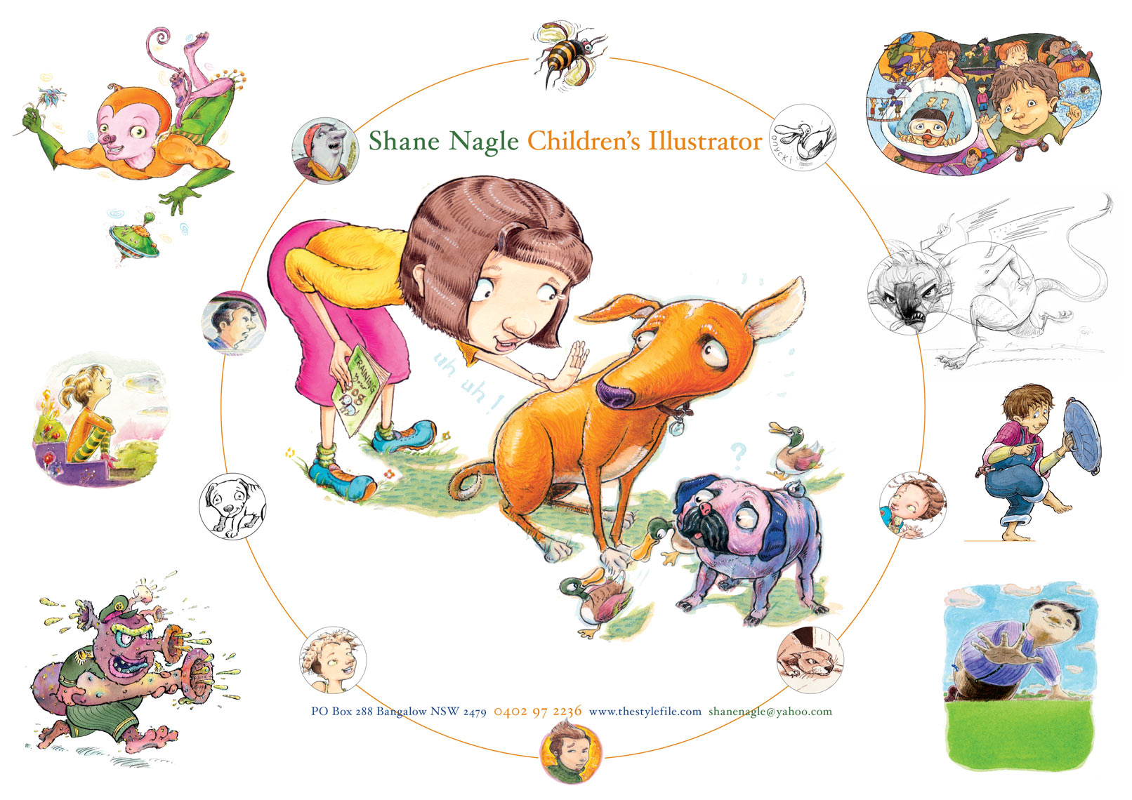 Childrens Commercial Illustration